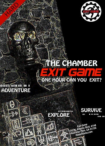Escape Game The Chamber, Exit Game. Los Angeles.